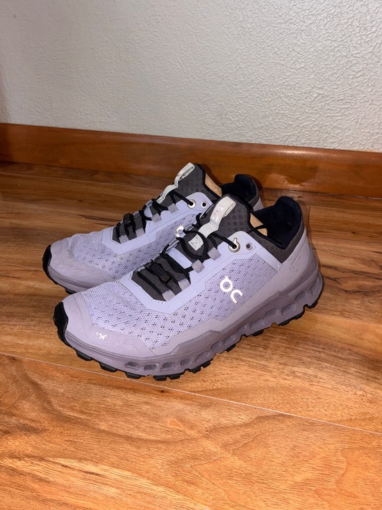 On Running Shoes - On Cloud Women’s Cloudultra Trail Running Shoes, purple- size 7